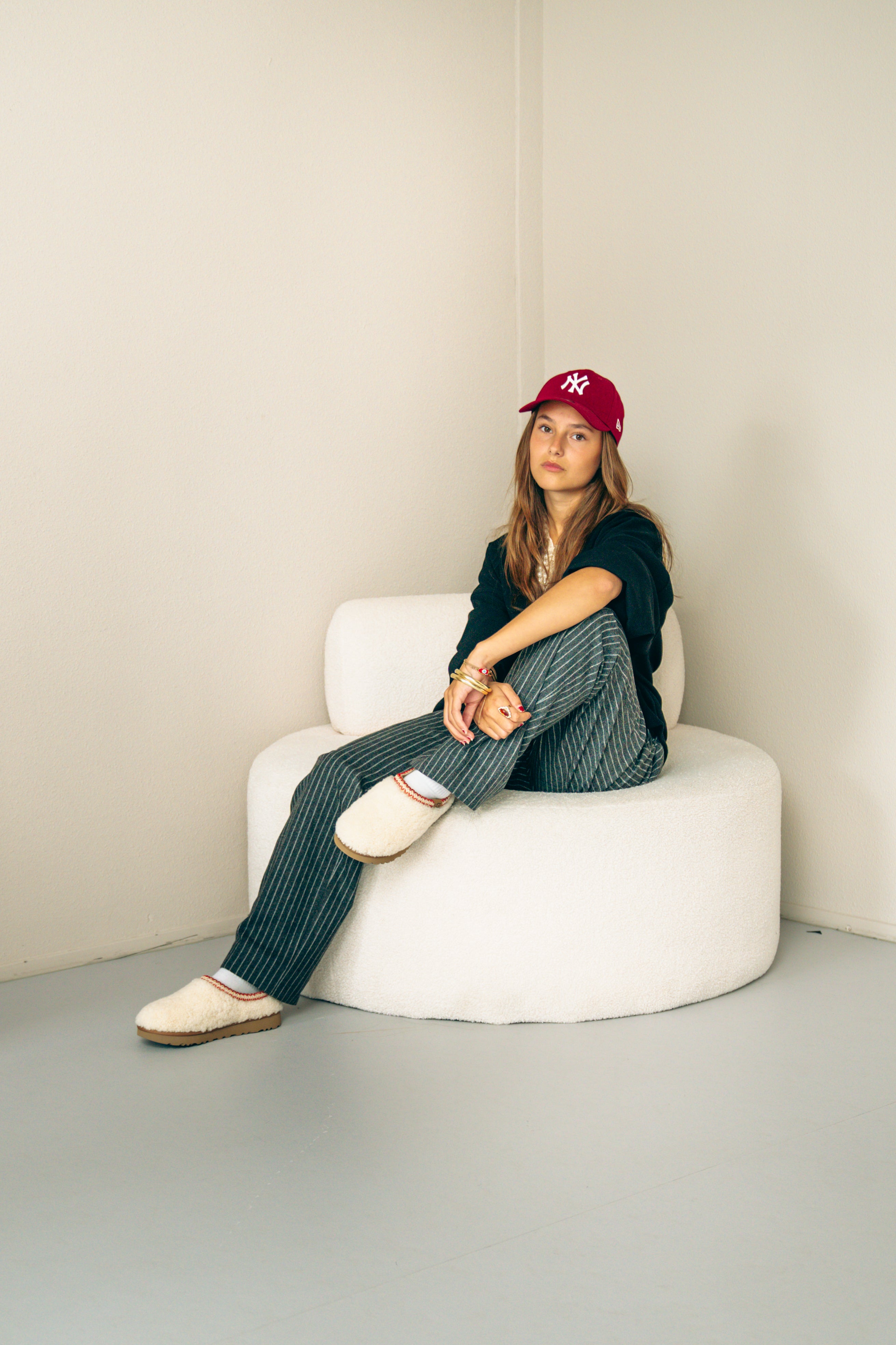 UGG Tasman Maxi Curly Slipper Natural (Women's)