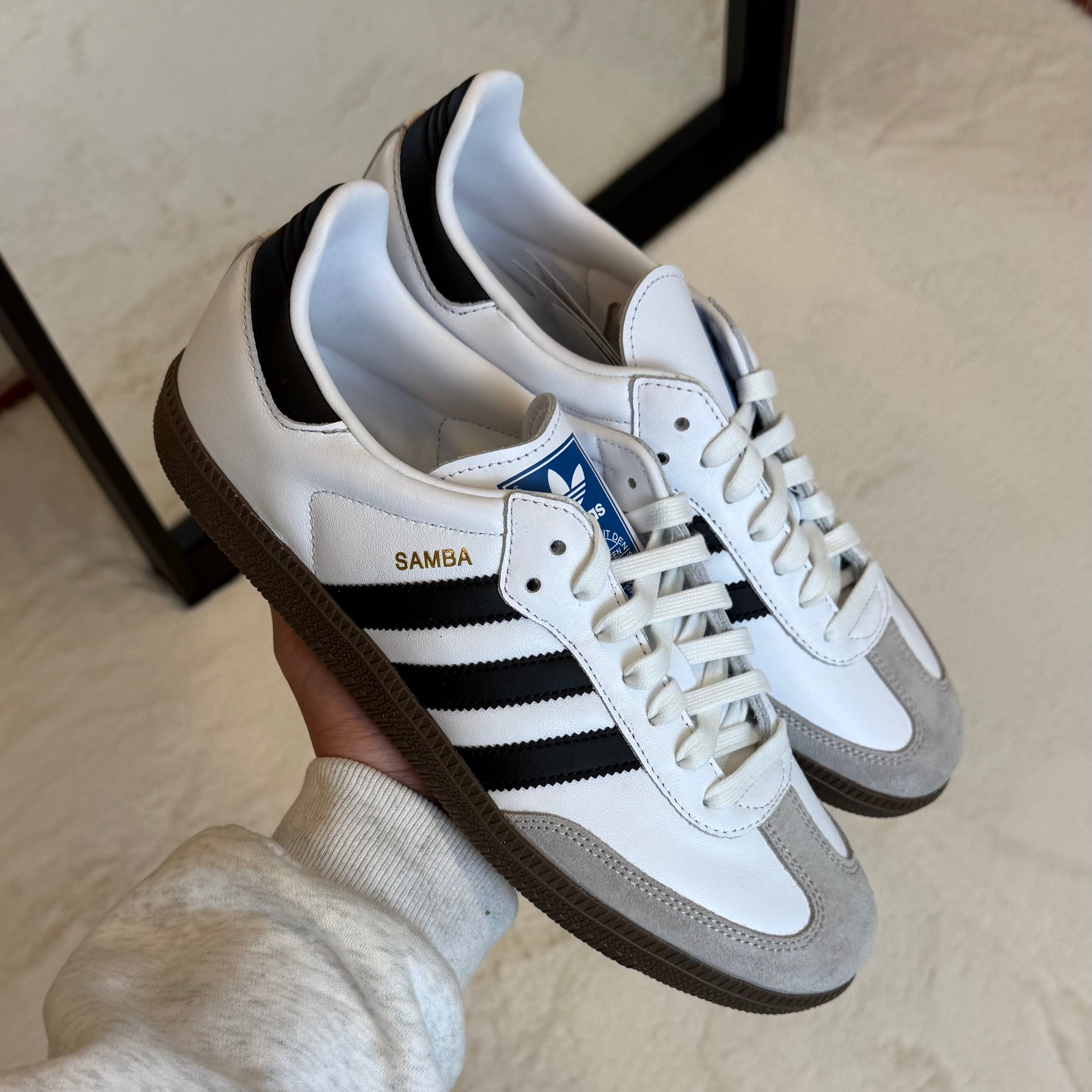 Adidas Samba OG Cloud White Core Black
