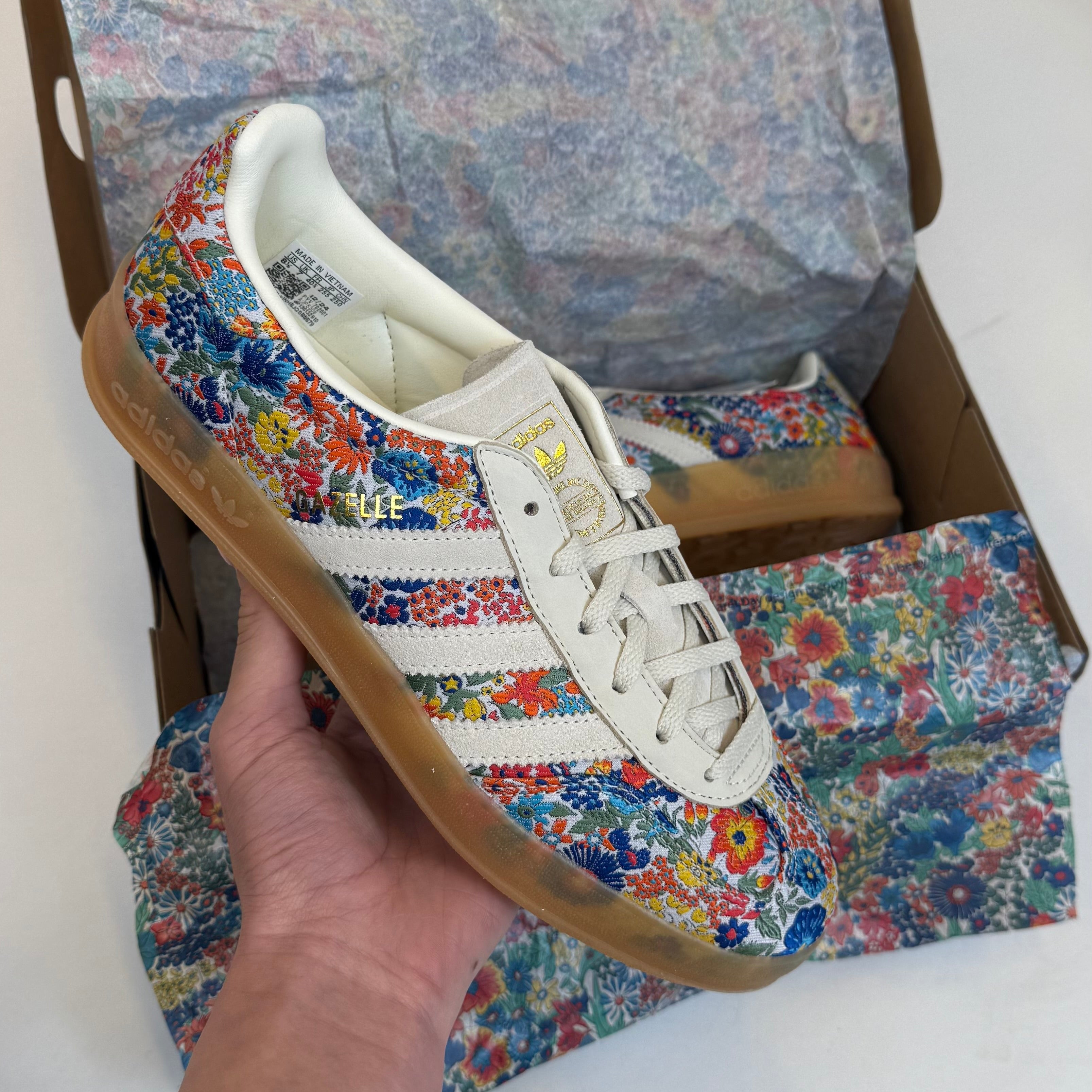 adidas Gazelle Indoor 'Liberty London Floral Embroidery' (W)