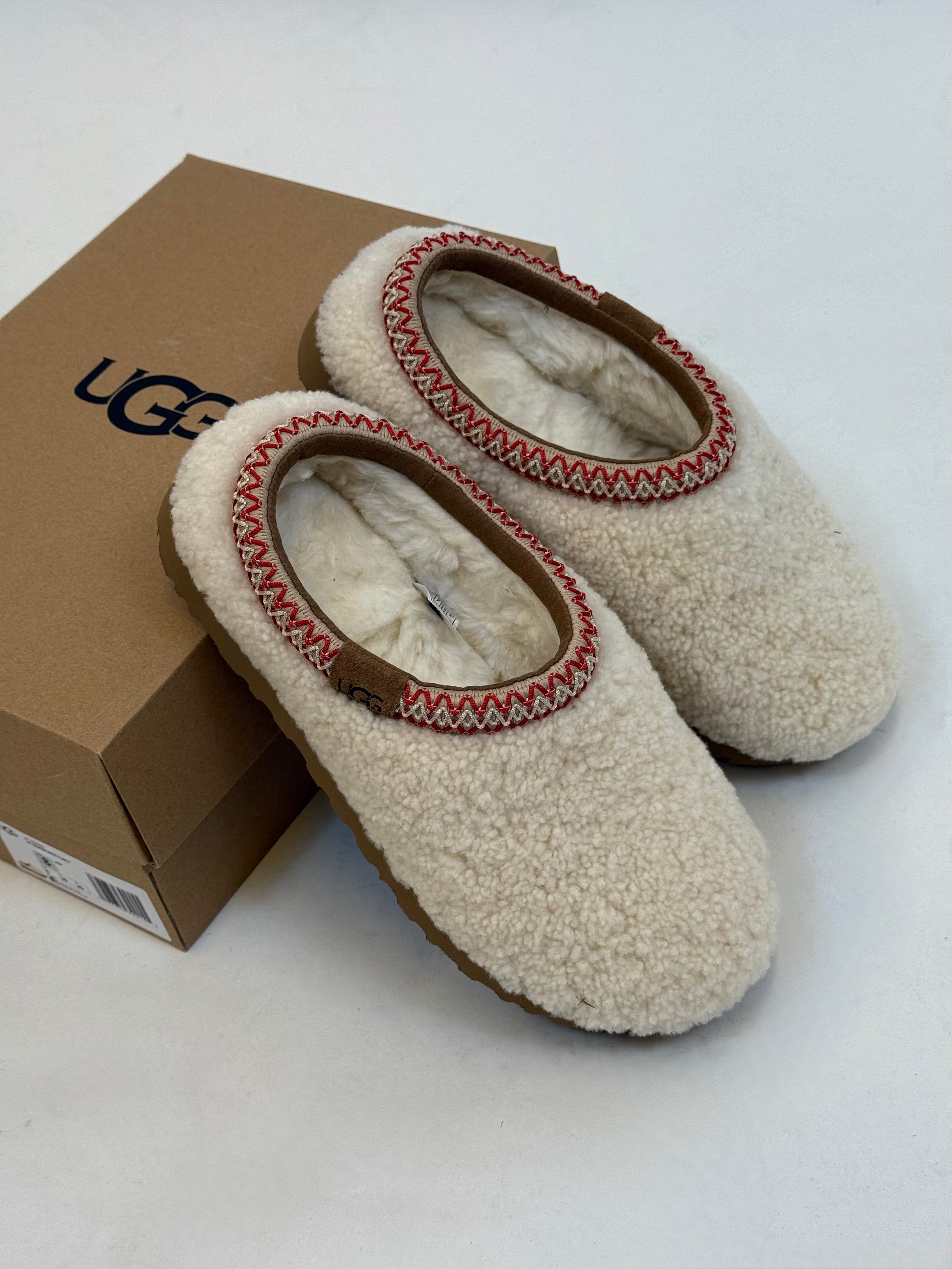 UGG Tasman Maxi Curly Slipper Natural (Women's)