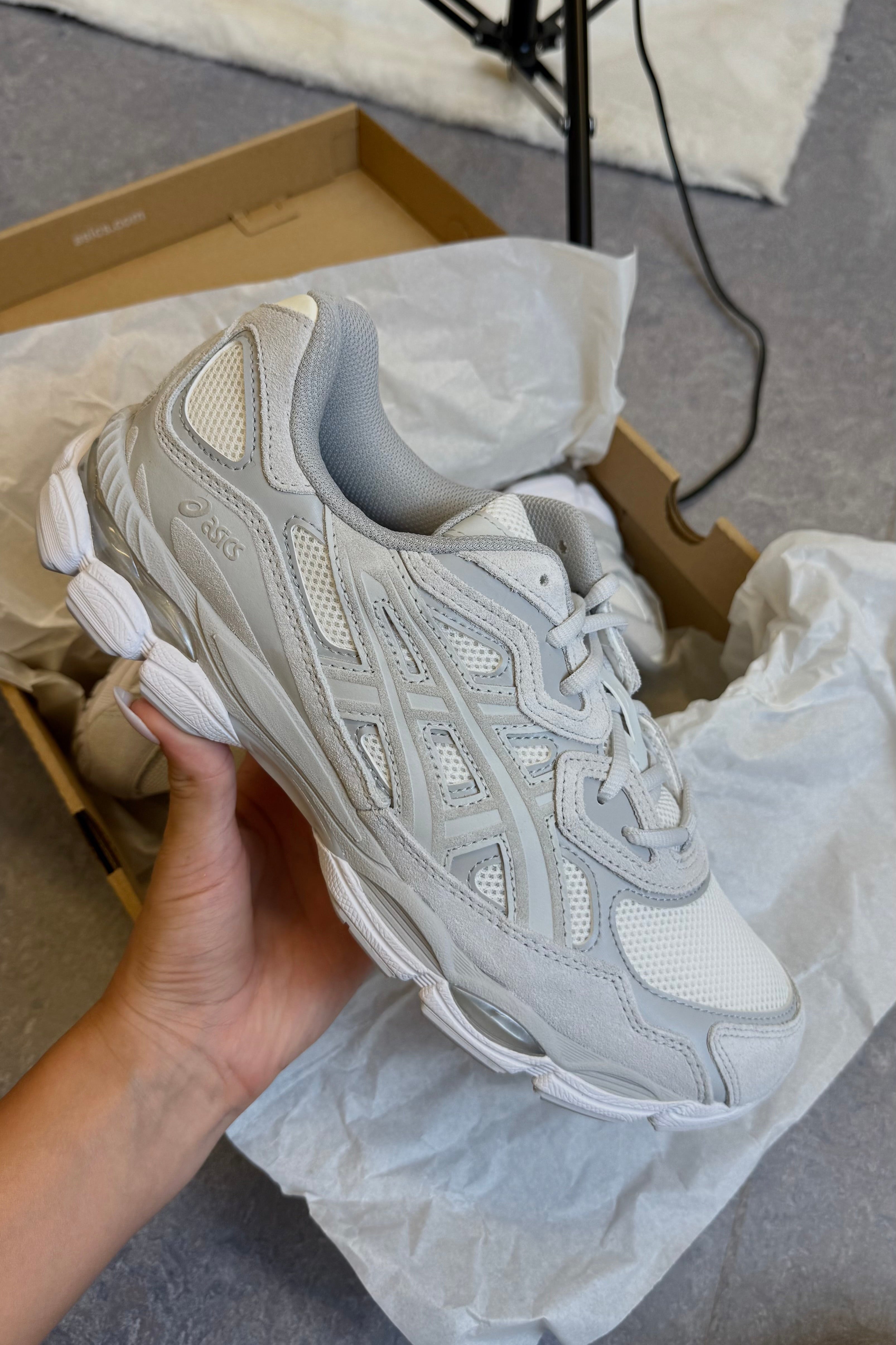 ASICS Gel-NYC 'Cream Cloud Grey'