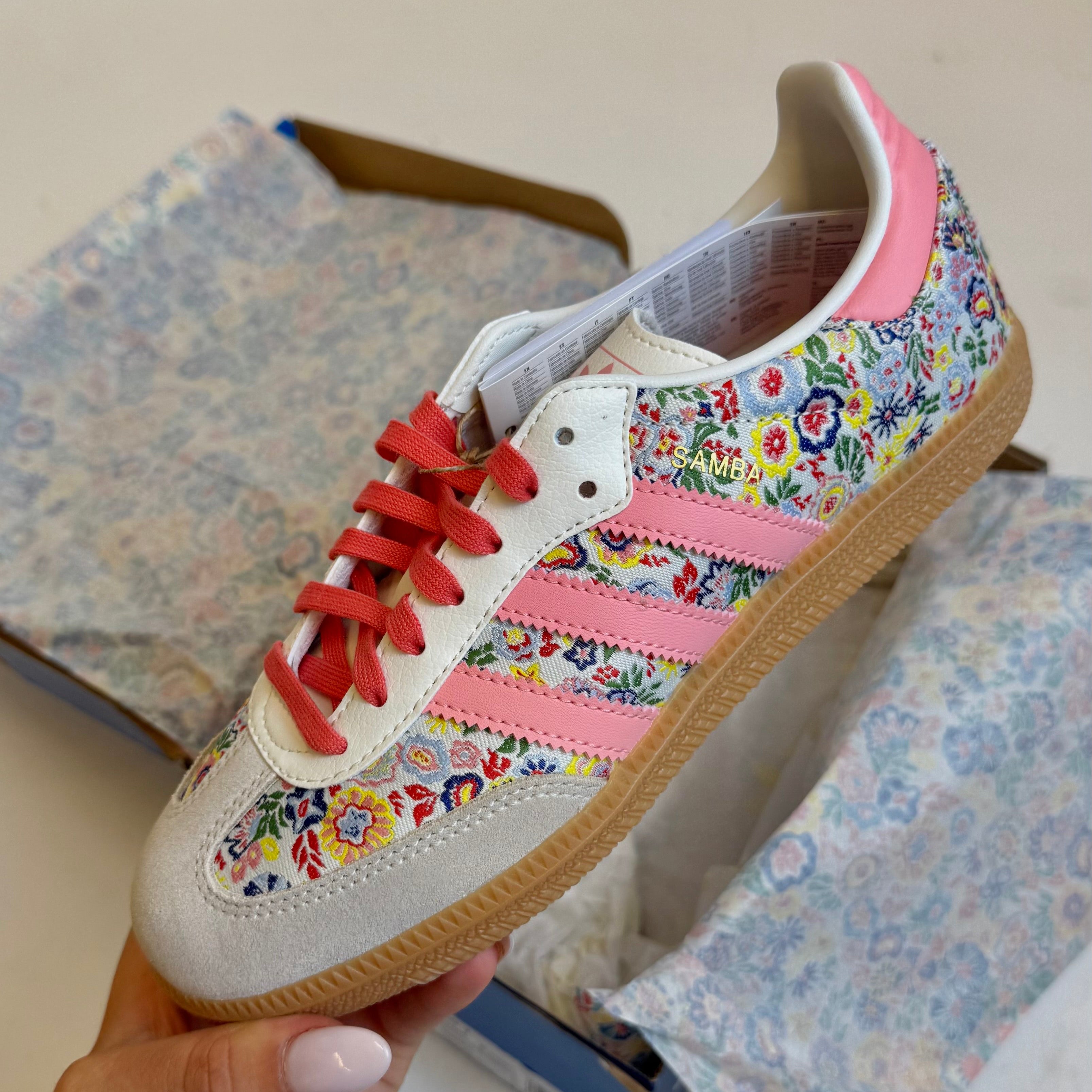 adidas Samba OG Liberty London Floral Embroidery (GS)