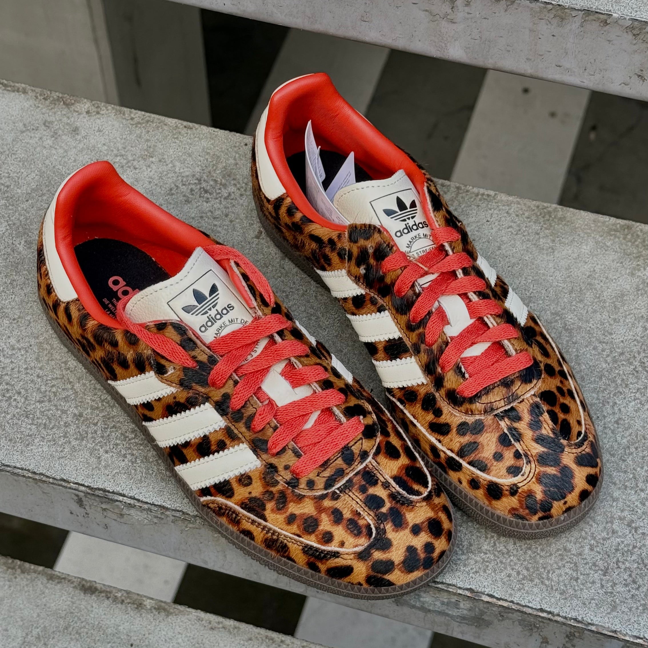 adidas Samba OG 'Preloved Red Leopard' (W)