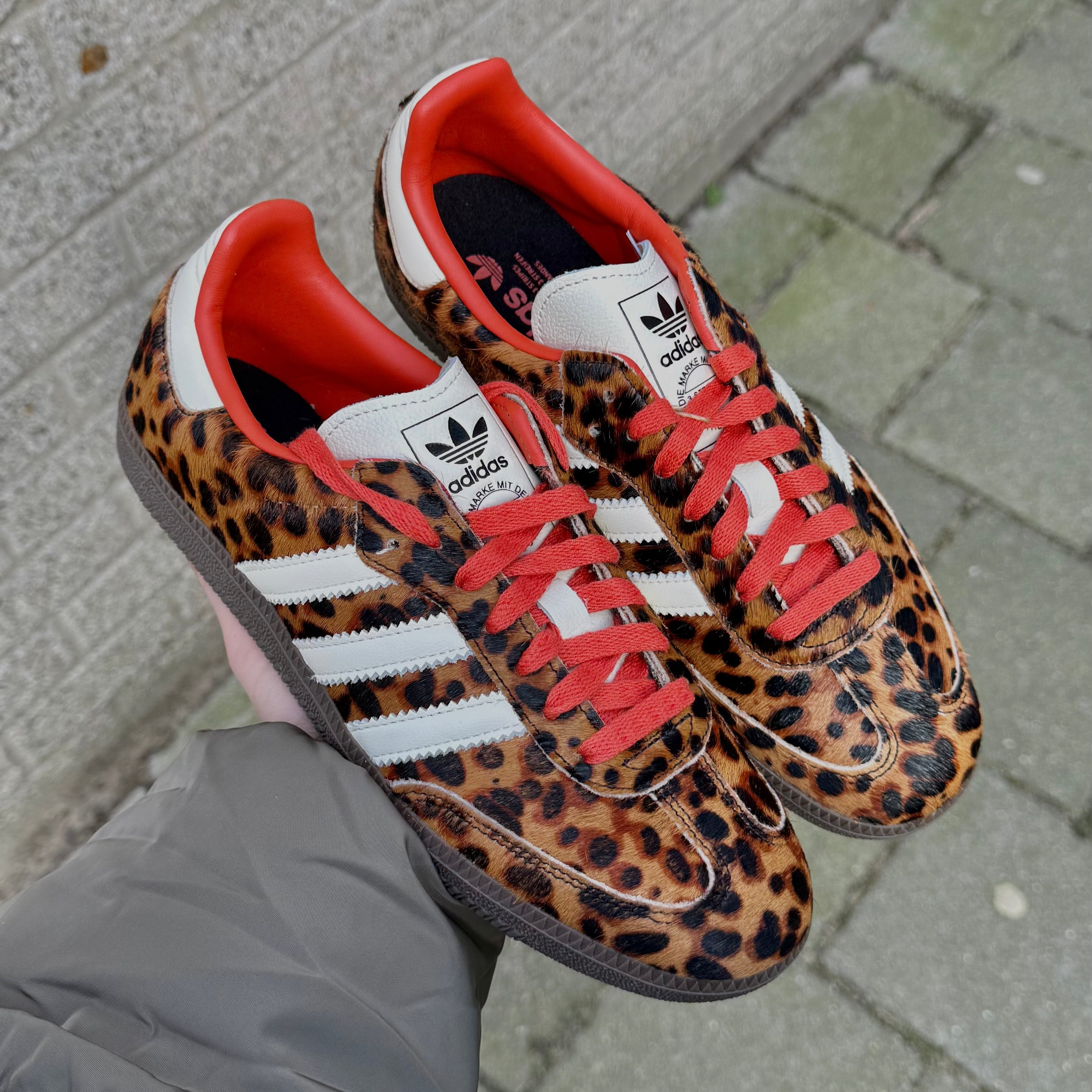 adidas Samba OG 'Preloved Red Leopard' (W)