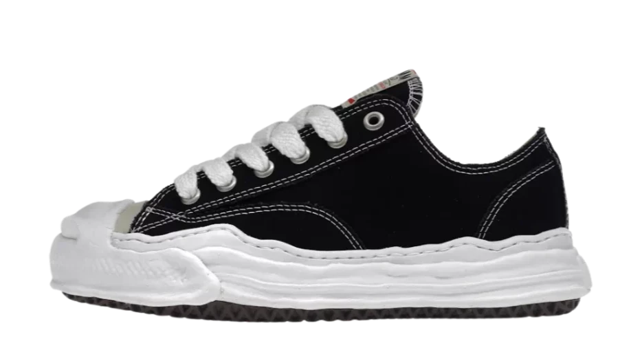 Maison Mihara Yasuhiro Hank OG Sole Canvas Low Black