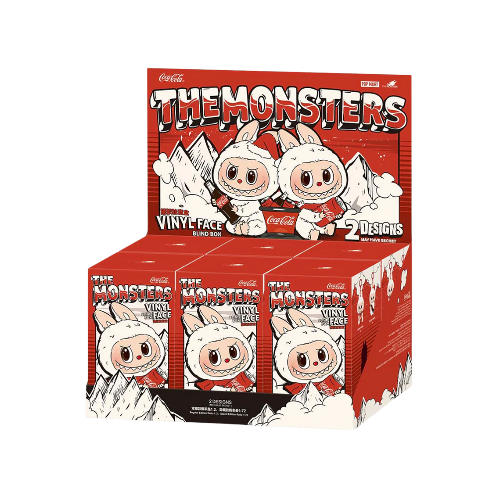 Pop Mart Labubu The Monsters - Coca Cola Vinyl Face Blind Box