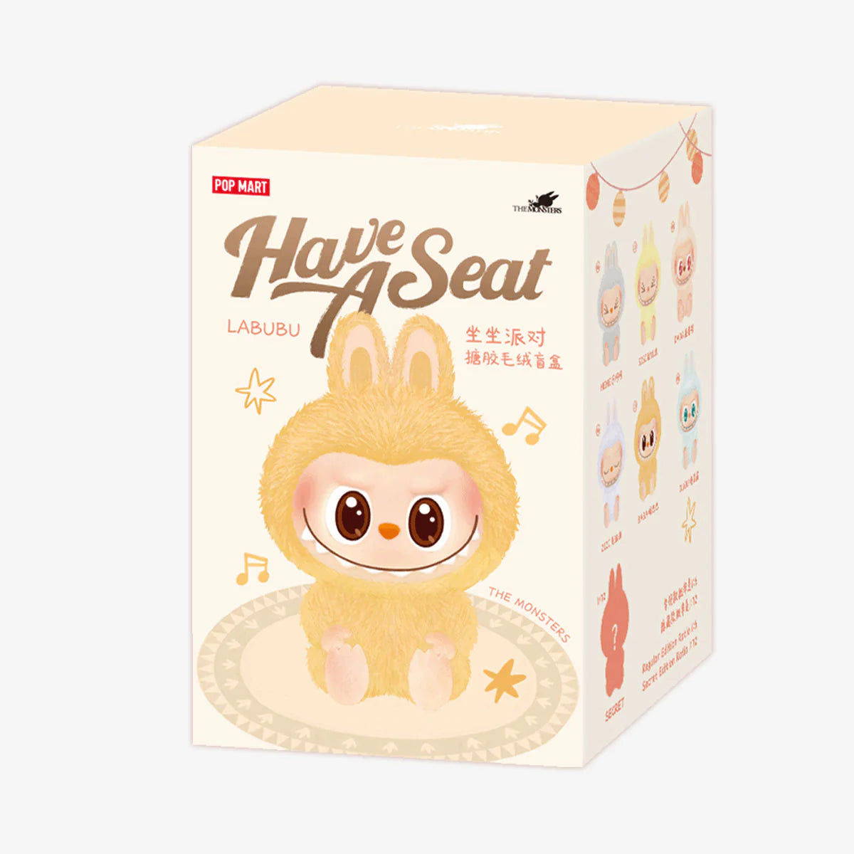 Pop Mart Labubu The Monsters - Have a Seat Vinyl Face Blind Box