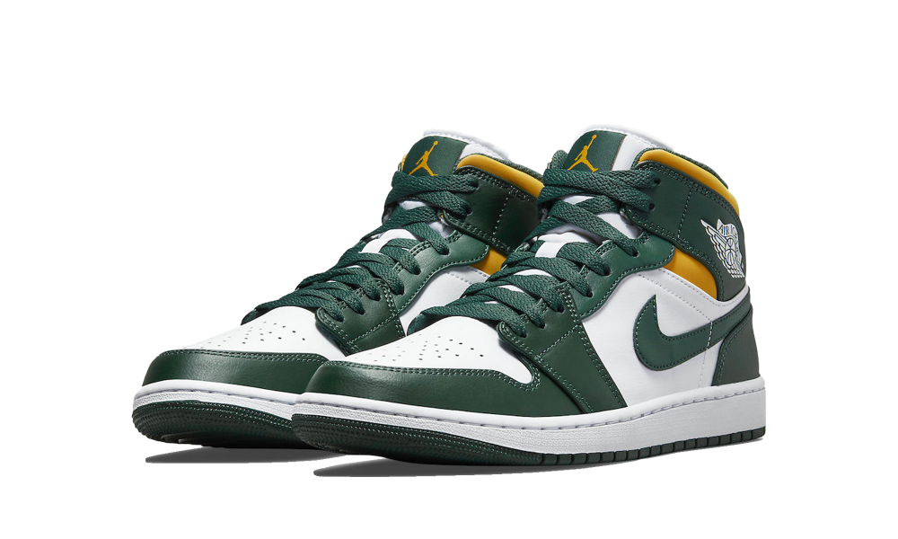 Air Jordan 1 Mid Sonics Flaatch Sneakers
