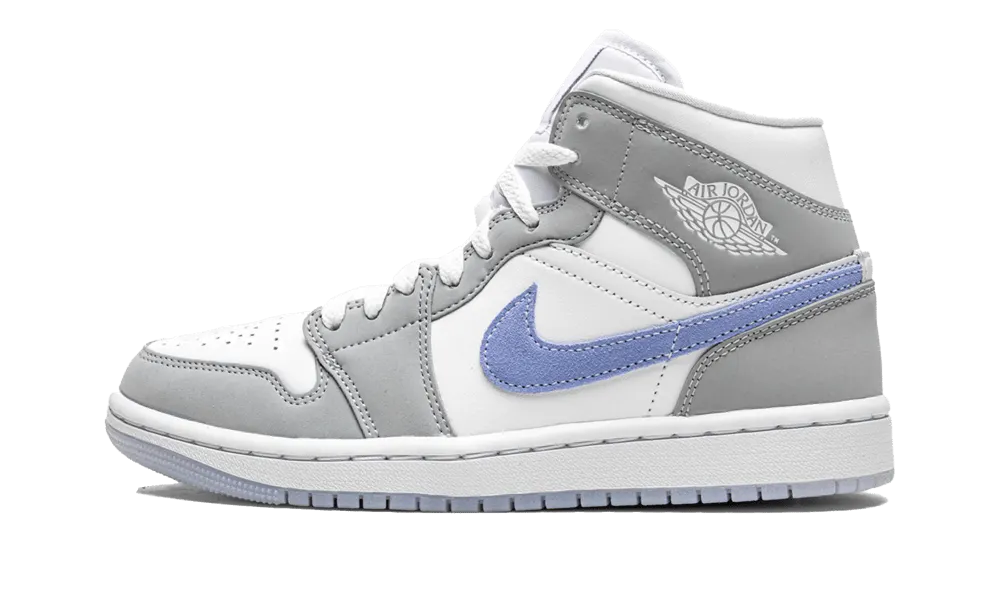 Air Jordan 1 Mid Aluminium Wolf Grey (W)