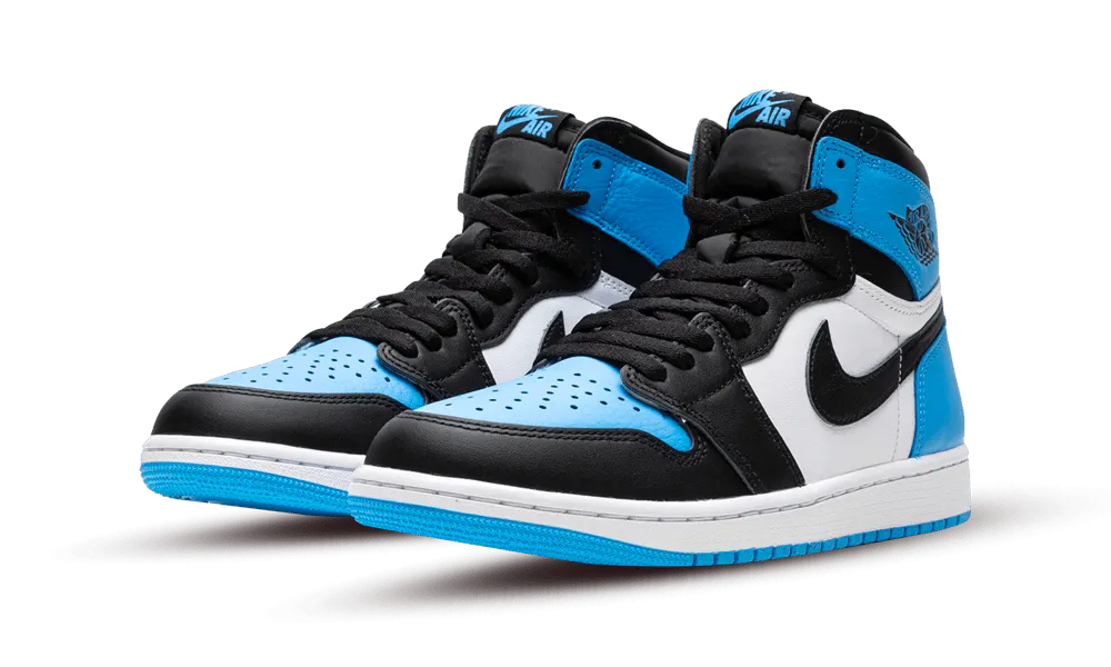 Air Jordan 1 Retro Hoch UND Unc Zehe Flaatch