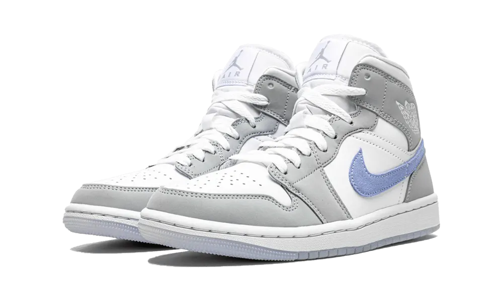 Air Jordan 1 Mid Aluminium Wolf Grey (W)