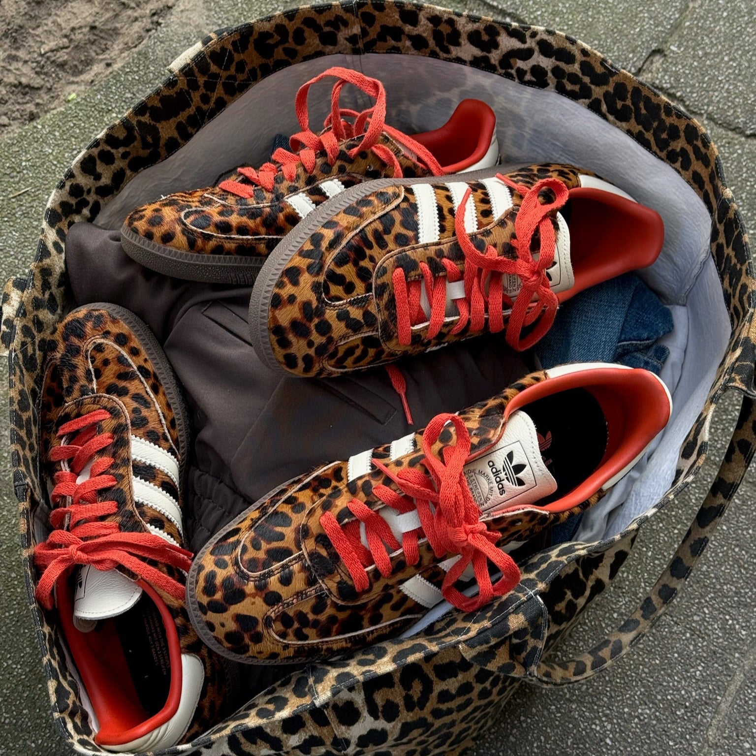 adidas Samba OG 'Preloved Red Leopard' (W)