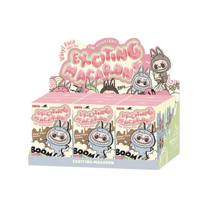 Pop Mart Labubu The Monsters - Tasty Macarons Vinyl Face Blind Box