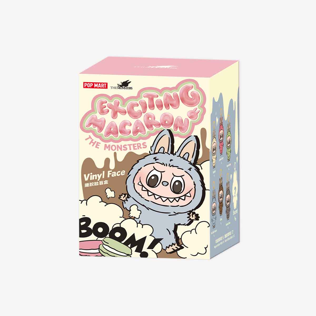 Pop Mart Labubu The Monsters - Tasty Macarons Vinyl Face Blind Box