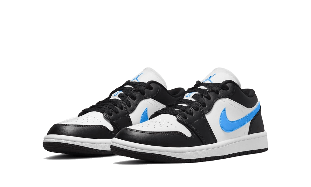 Air Jordan 1 Low Black University Blue White (W)