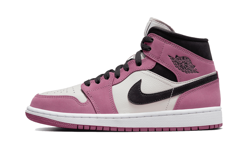 Air Jordan 1 Mid Berry Pink (W)