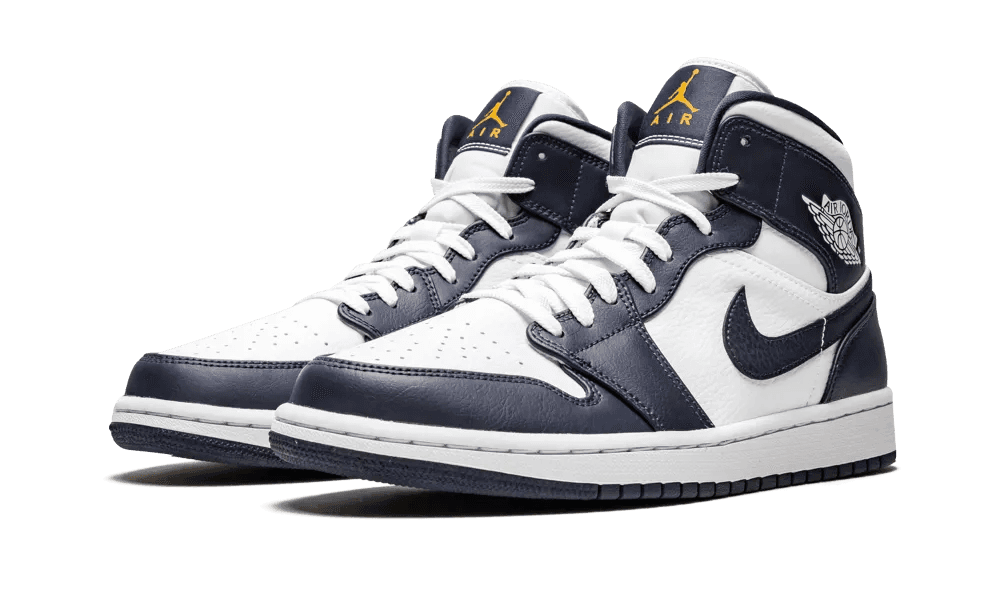 Jordan 1 mid obsidian gold hotsell